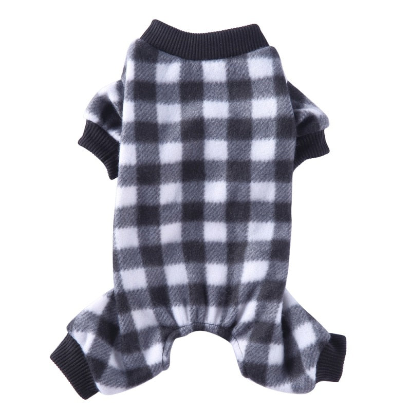 Flannel Pajamas for Cats