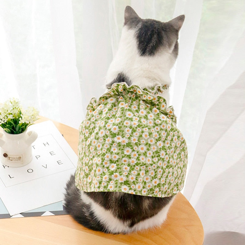 Floral Cat Clothes
