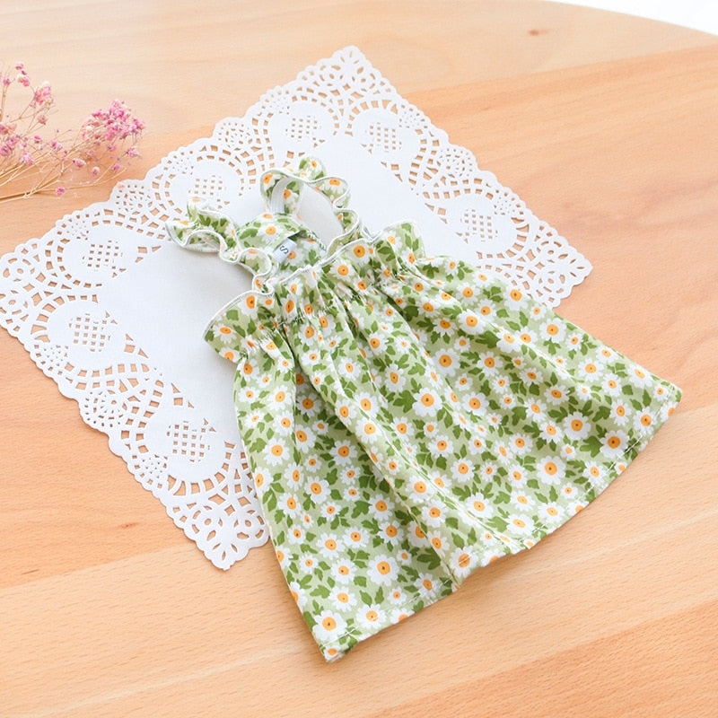 Floral Cat Clothes