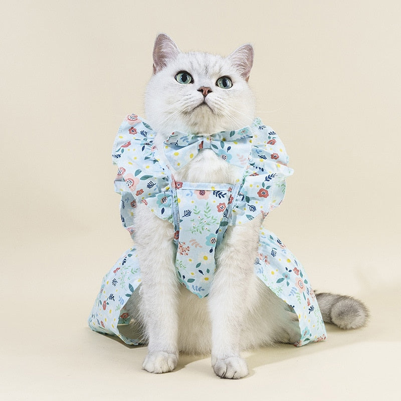 Floral Cat Dress