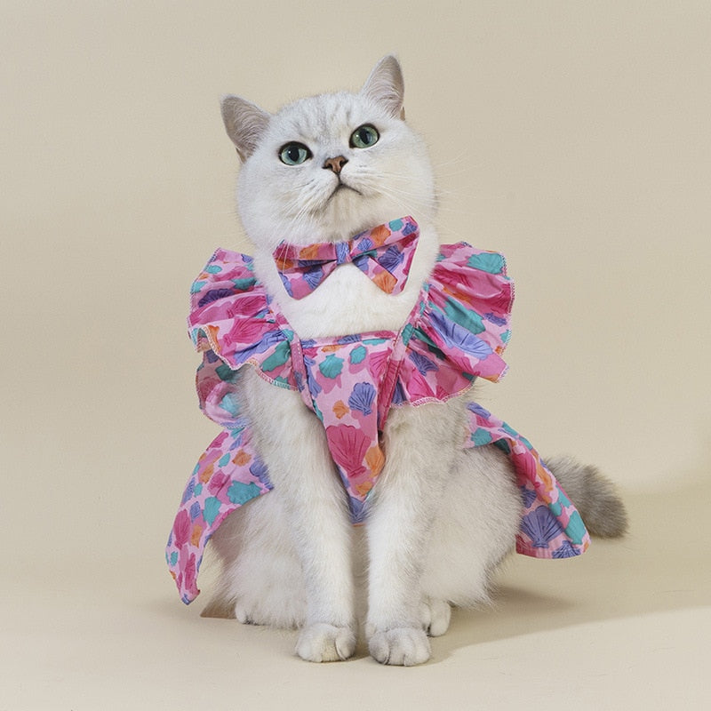 Floral Cat Dress
