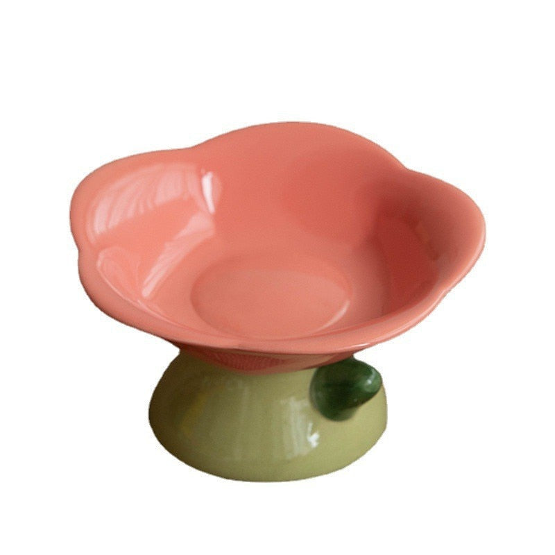 Flower Cat Bowl