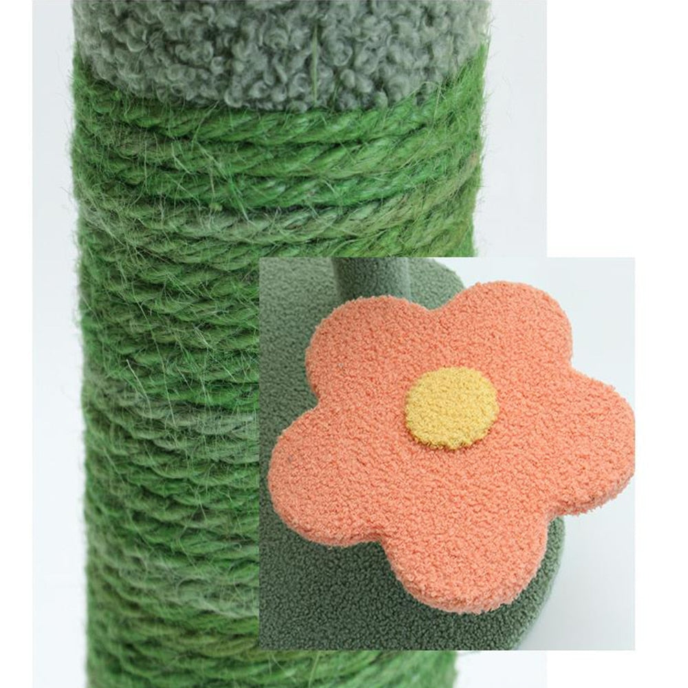 Flower Cat Scratching Post