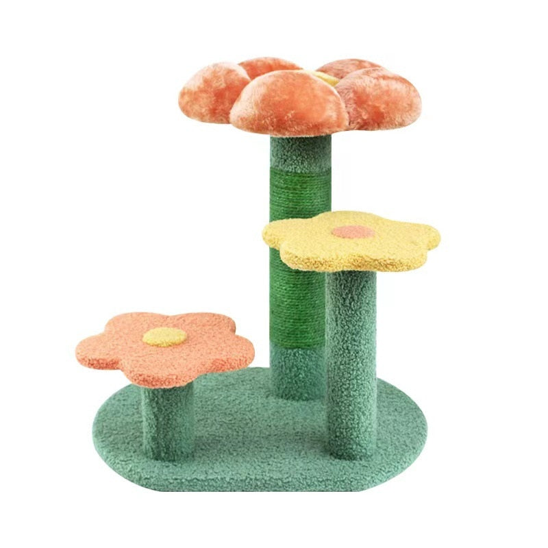 Flower Cat Scratching Post