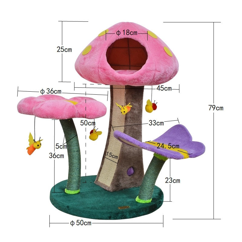 Flower Cat Tree