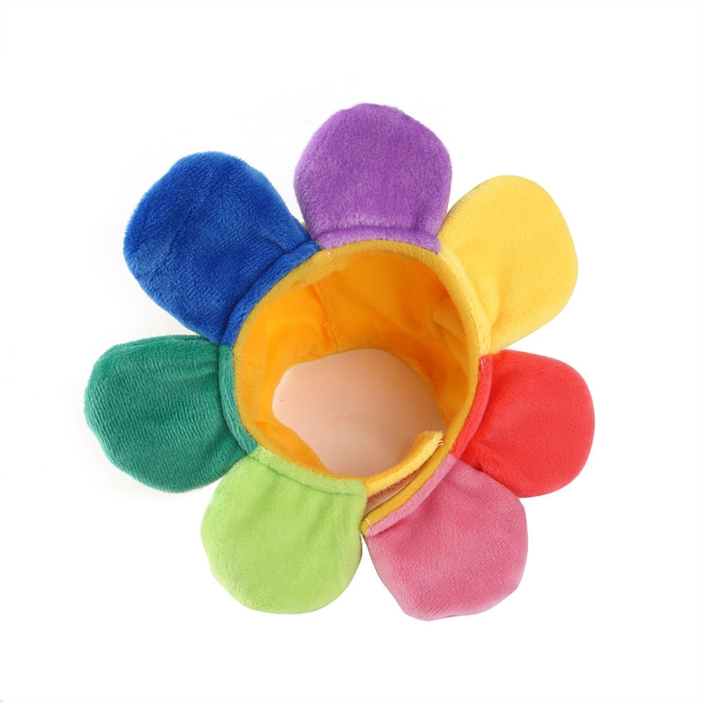 Flower Hat for Cats