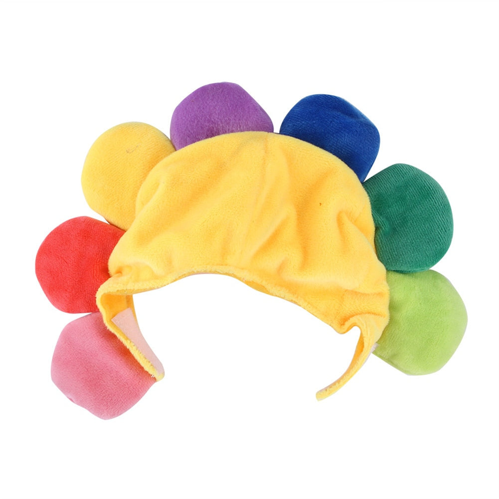 Flower Hat for Cats
