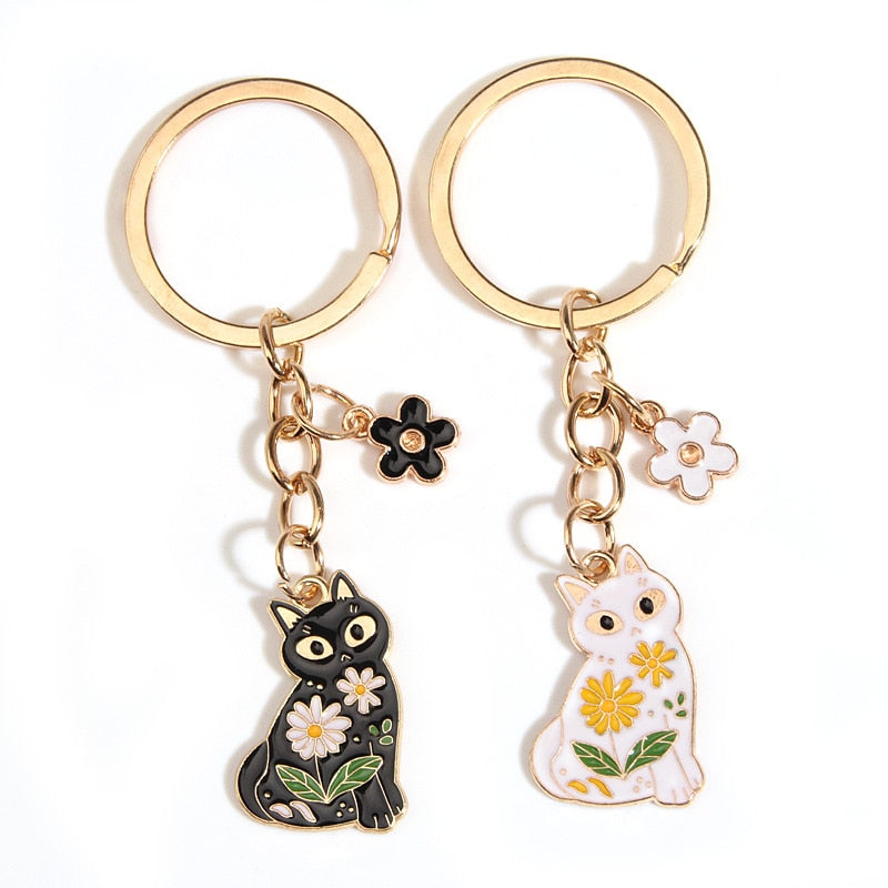 Friendship Cat Keychain