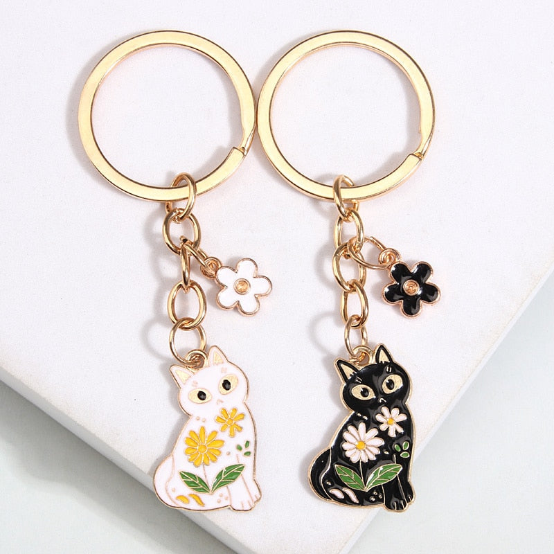 Friendship Cat Keychain