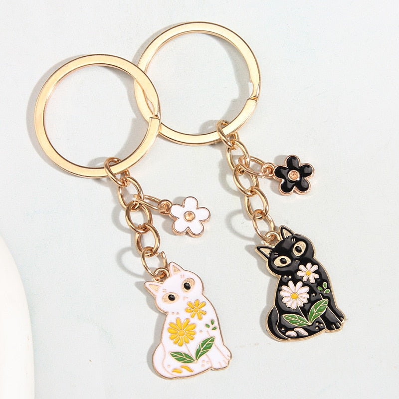 Friendship Cat Keychain