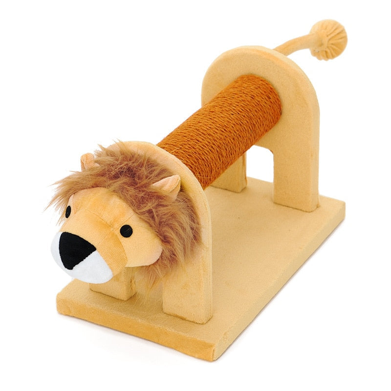 Funny Cat Scratching Post