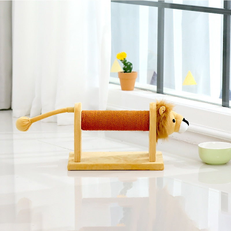 Funny Cat Scratching Post
