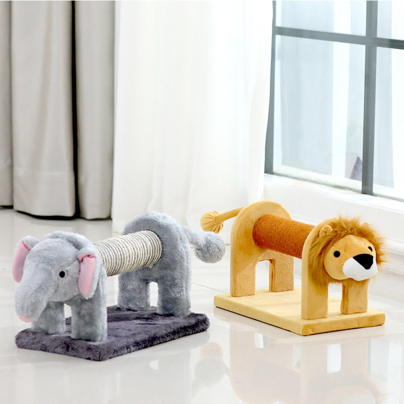 Funny Cat Scratching Post