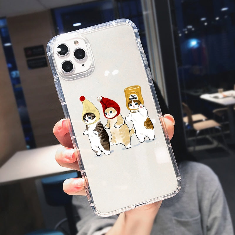 Funny iPhone Cat Case
