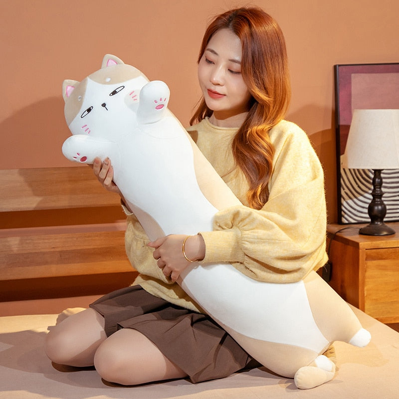 Giant Black Cat Plush