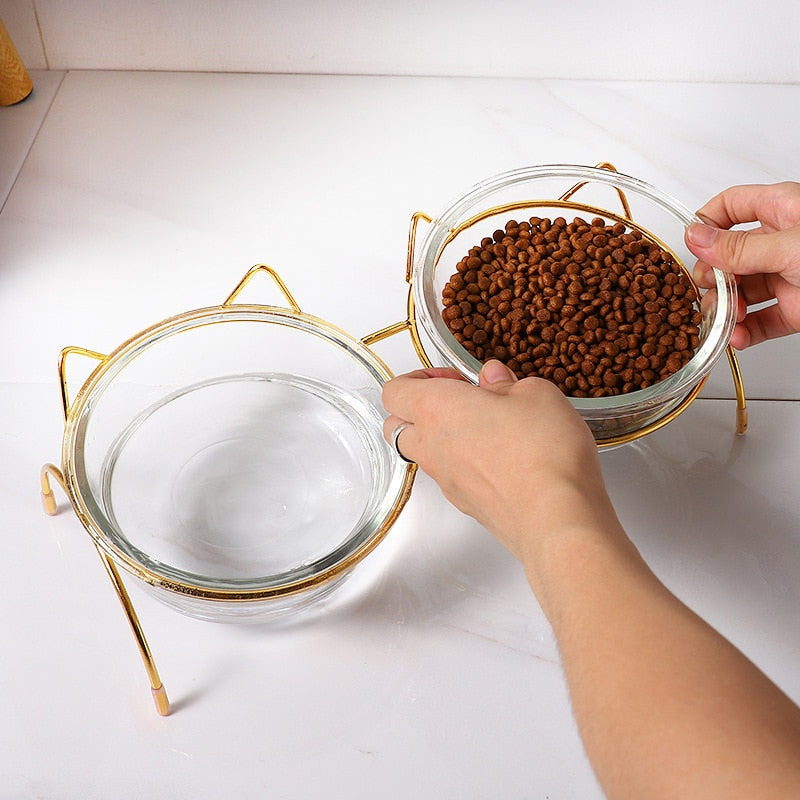 Glass Bowls for Cats