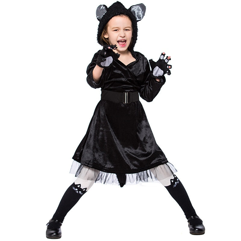 Gothic Cat Dress