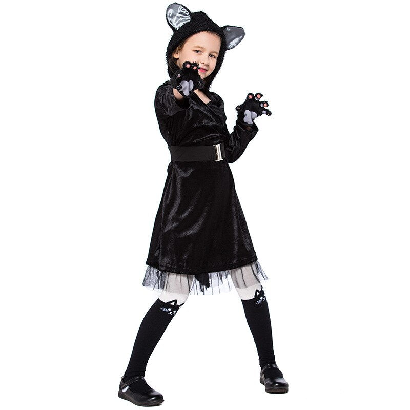 Gothic Cat Dress