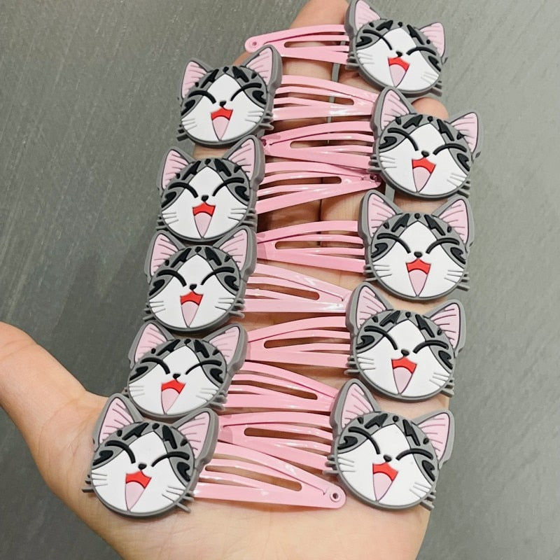 Grey Cat Hair Clip