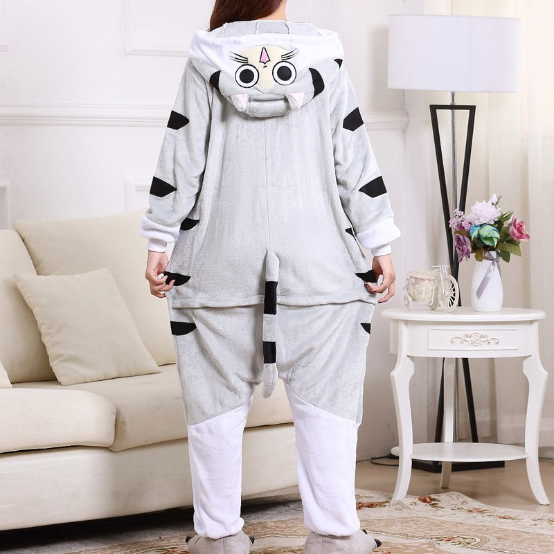 Grey Cat Kigurumi