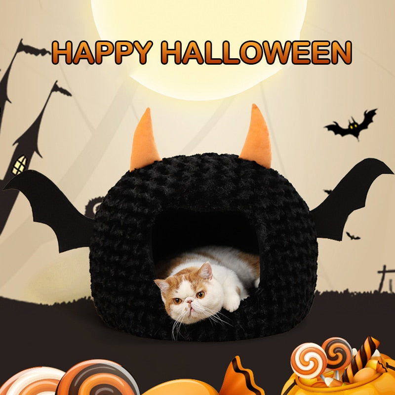 Halloween Cat Bed