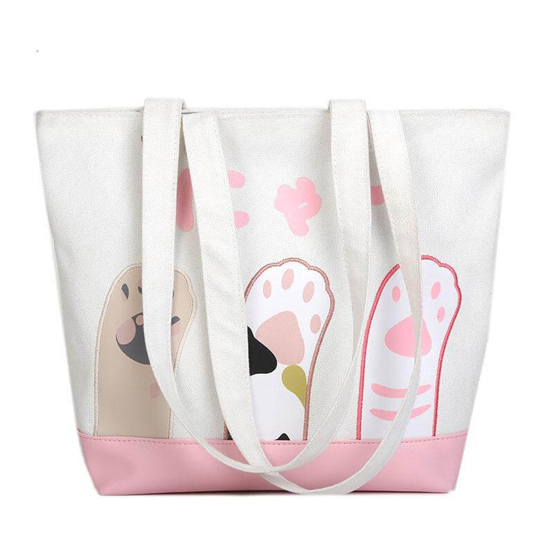 HandBag with Cat Paws