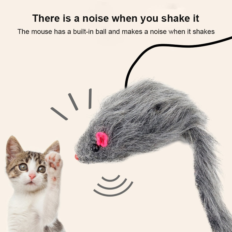 Hanging Mouse Cat Toy