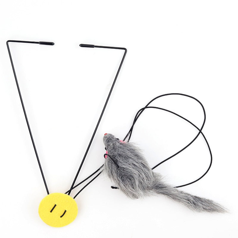 Hanging Mouse Cat Toy