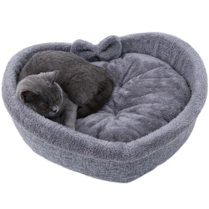 Heart Shaped Cat Bed
