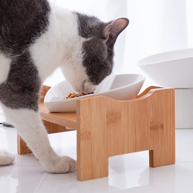 Heart Shaped Cat Bowl