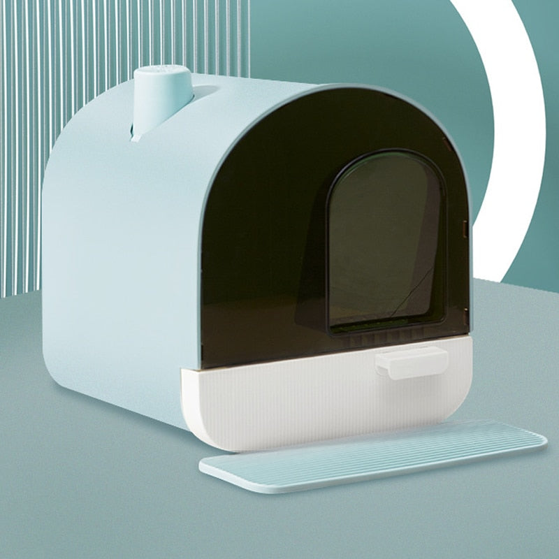 Hooded Cat Litter Box