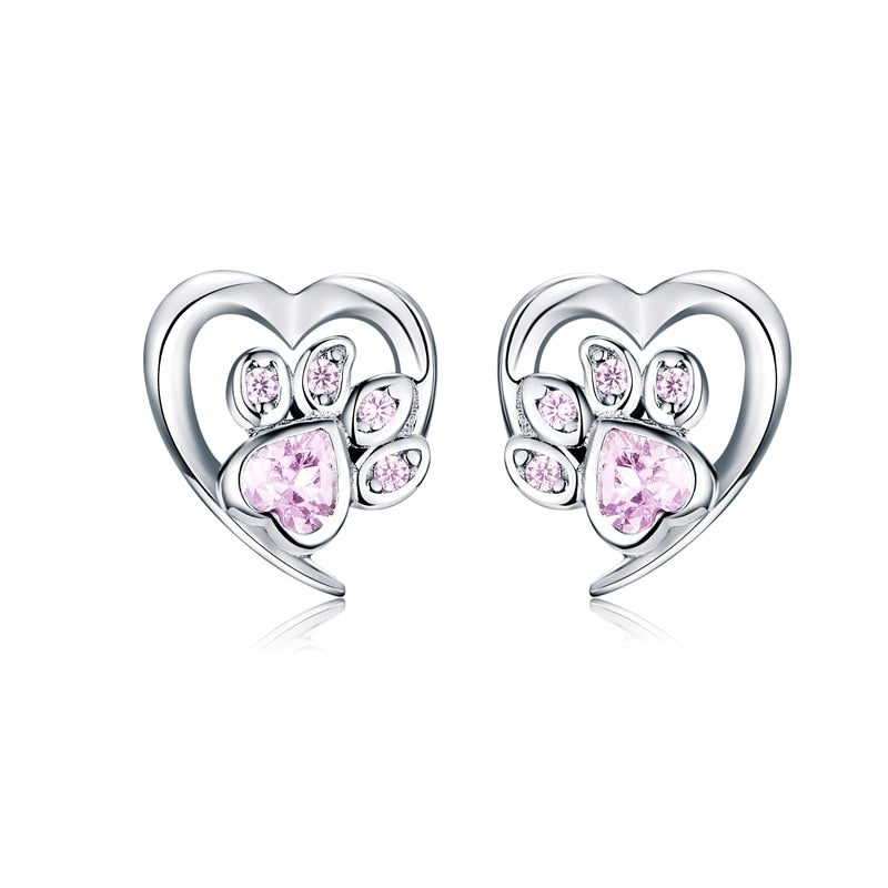 I Love Cat Earrings
