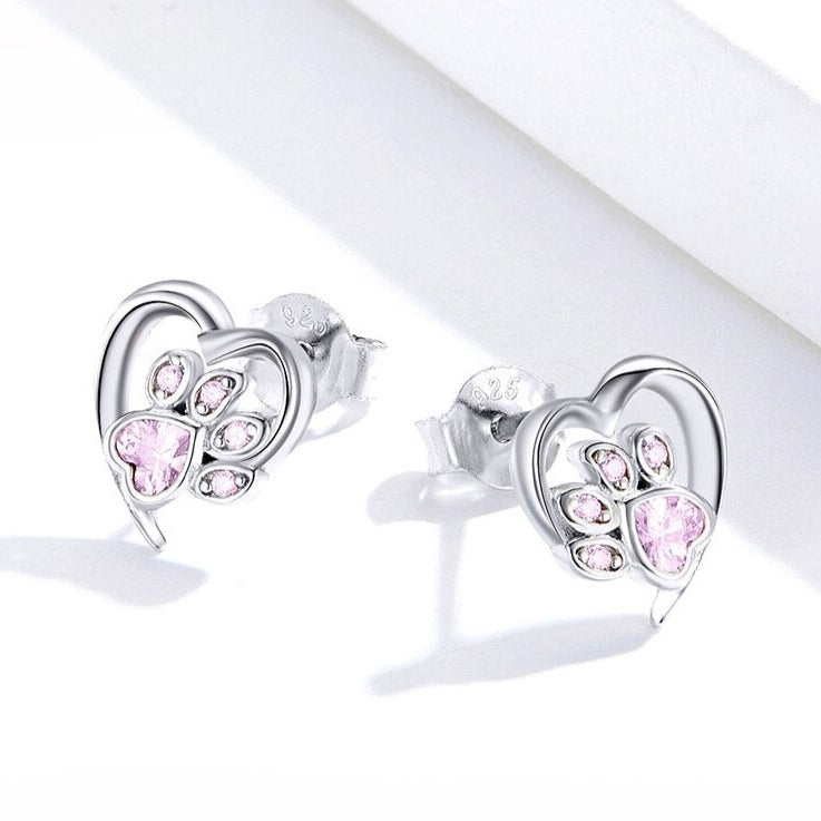 I Love Cat Earrings