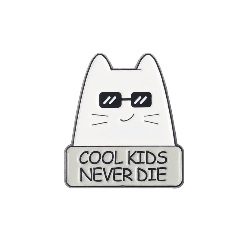 I'm Fine Enamel Pins