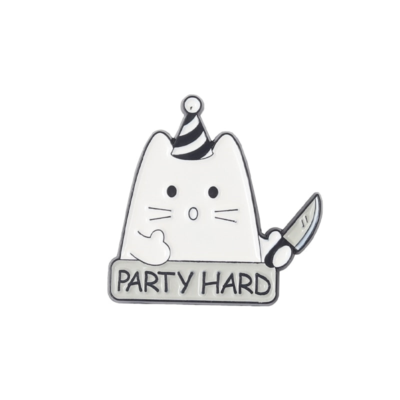 I'm Fine Enamel Pins