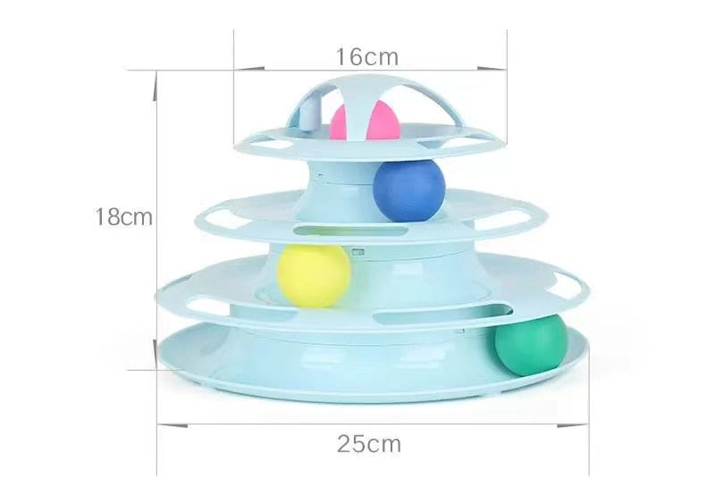 Interactive Tower Cat Toy