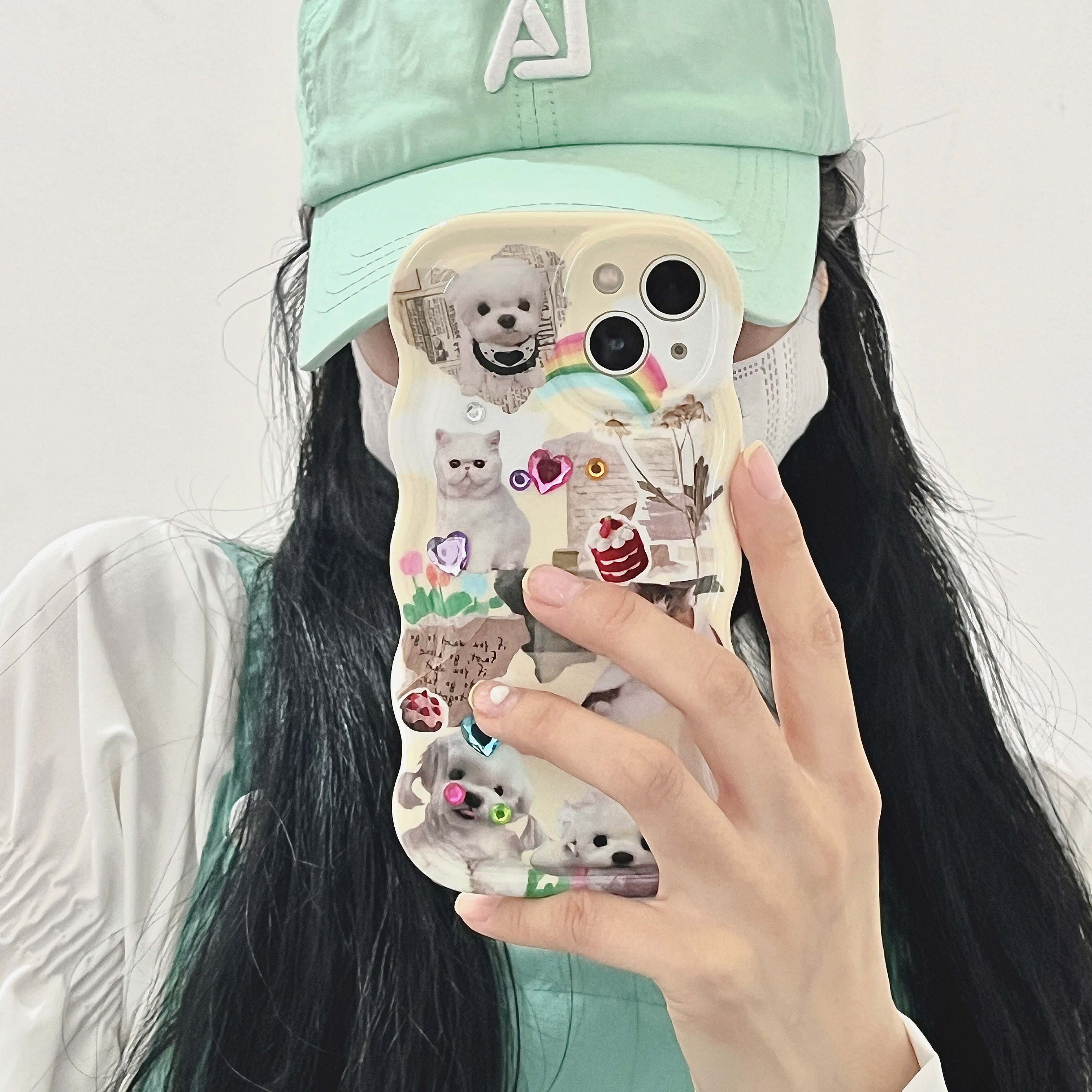 iPhone Cat and Dog Phone Case