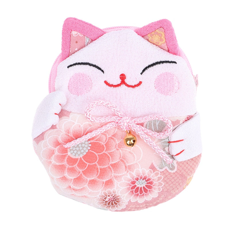 Japanese Cat Purse