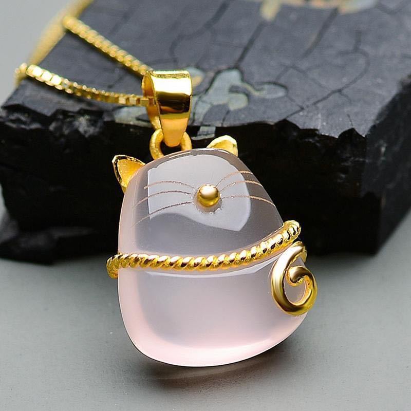 Japanese Lucky Cat Necklace
