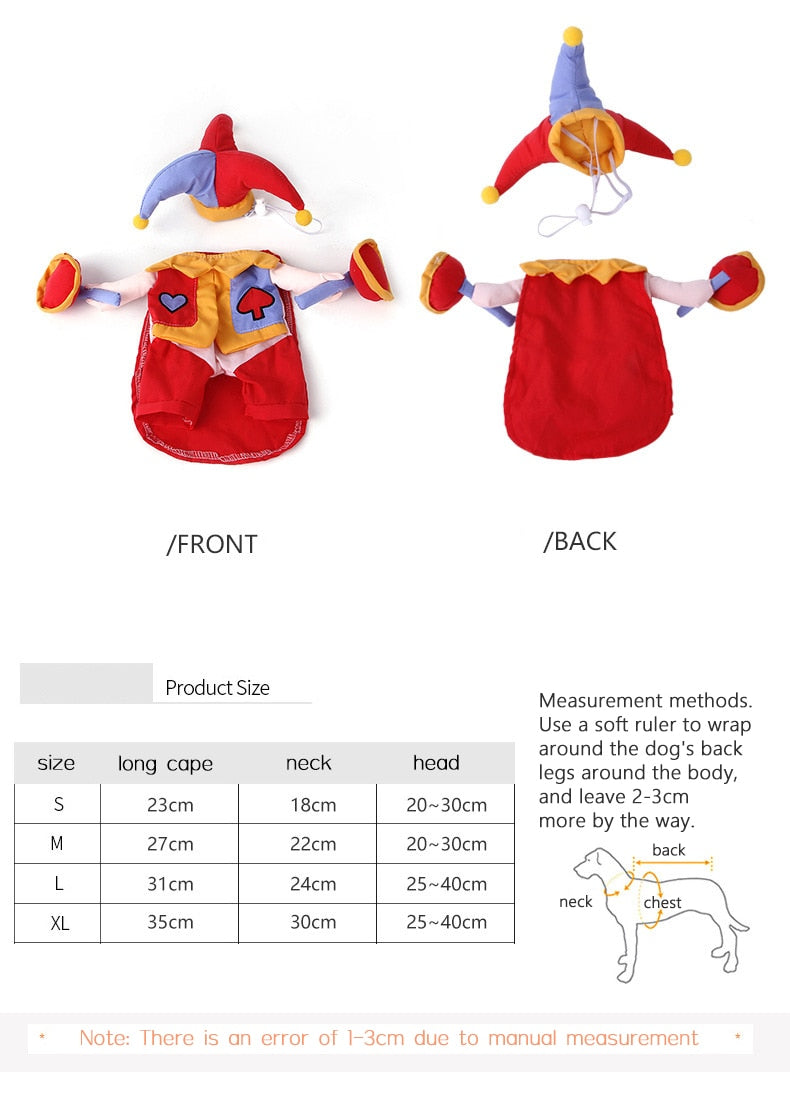 Jester Cat costume