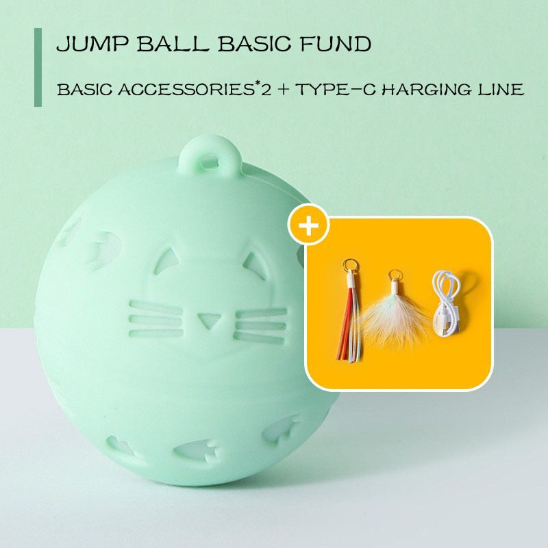 Jumping Ball Cat Toy