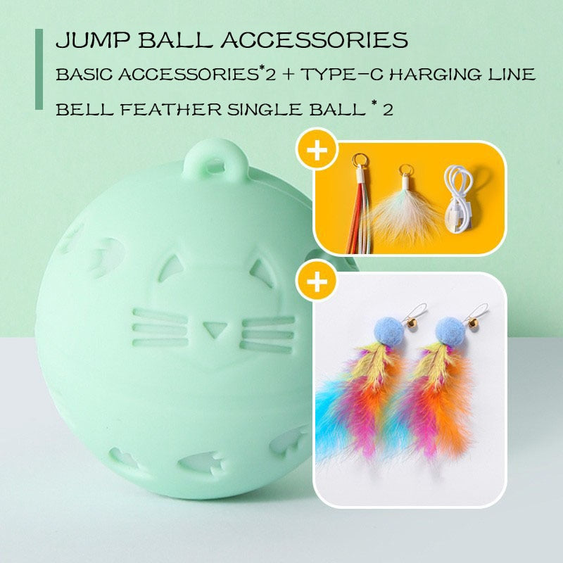 Jumping Ball Cat Toy