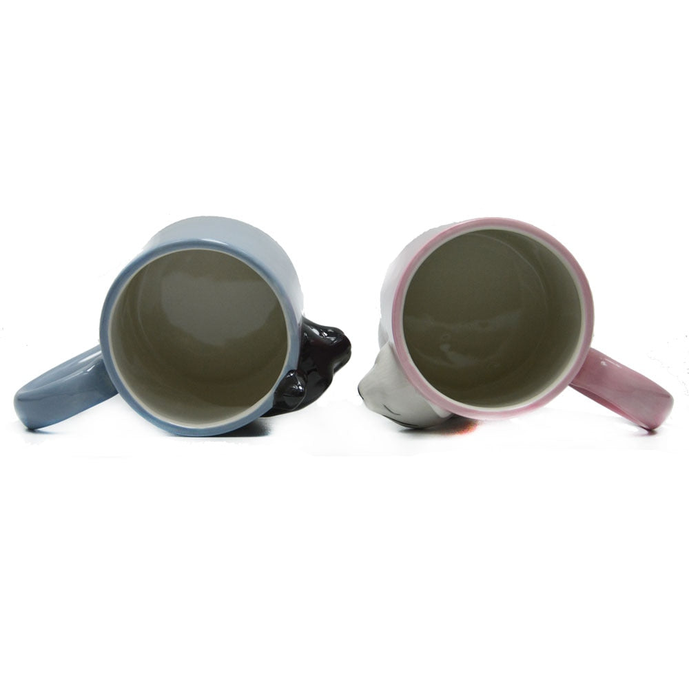 Kissing Cat Mugs