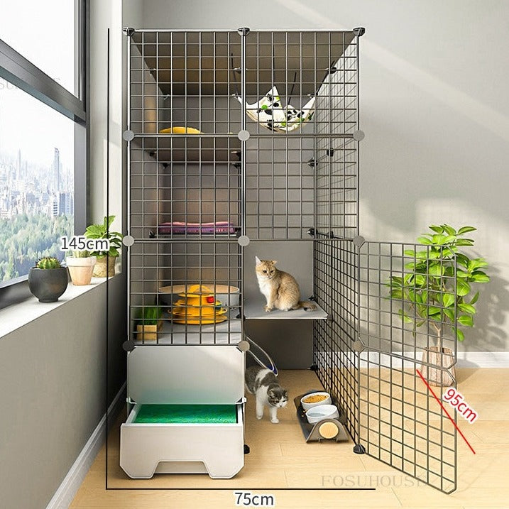 Large Cat Cage