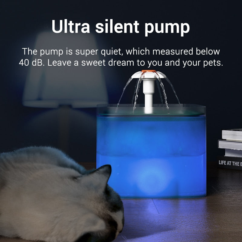 Large Cat Water Fountain