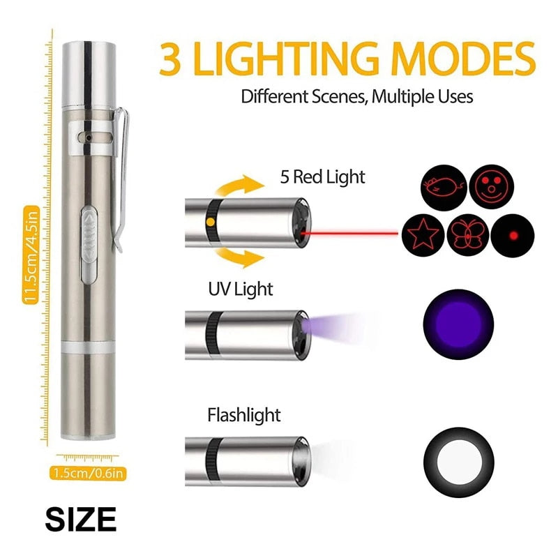 Laser Pointer Pen Cat Toy
