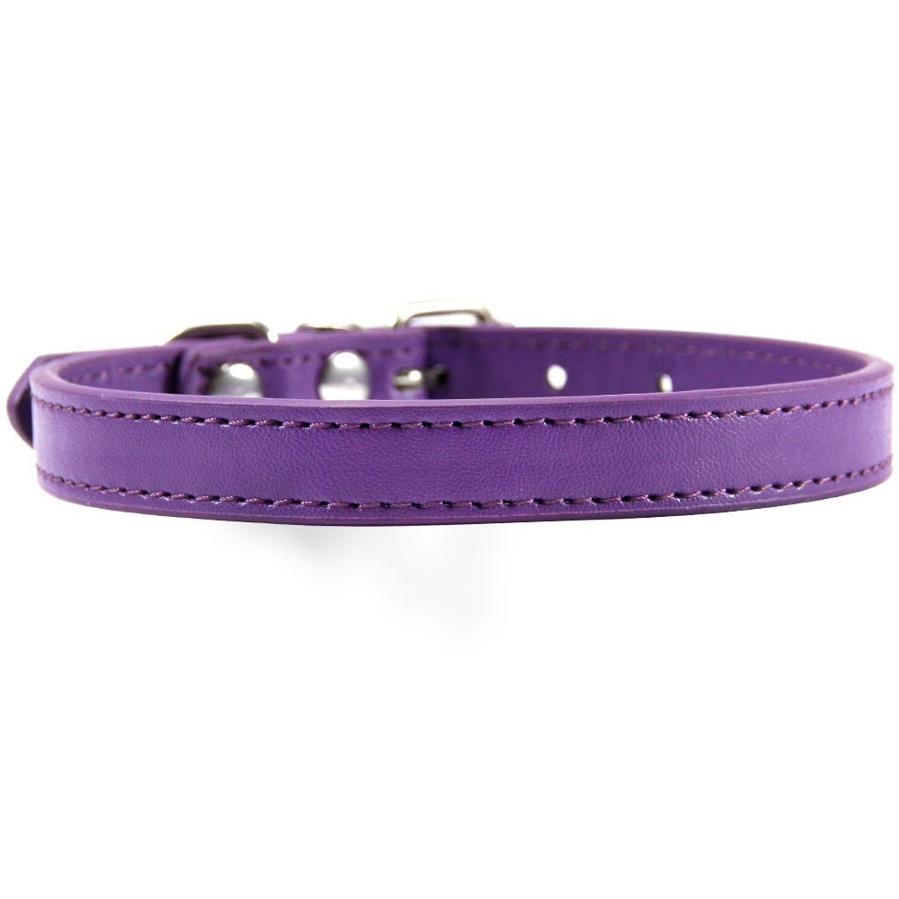 Leather Cat Collars