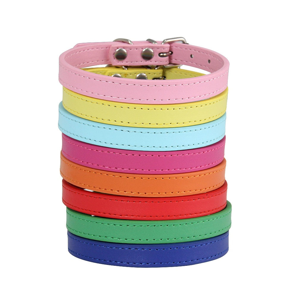 Leather Cat Collars