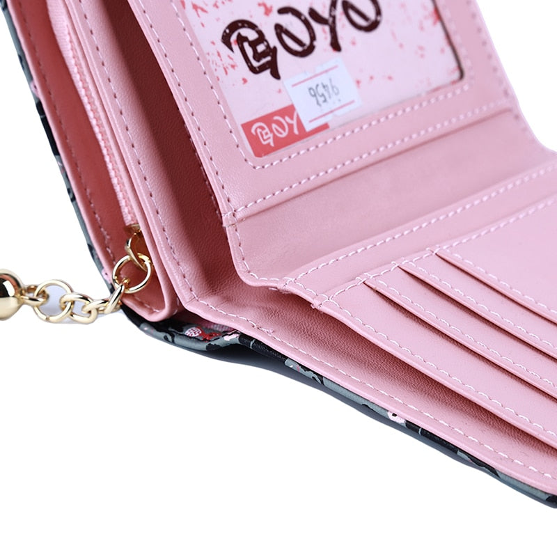 Leather Cat Purse