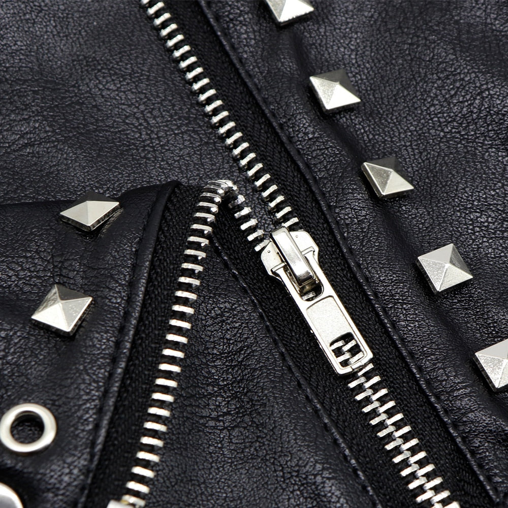 Leather Jacket Clothes for Cat